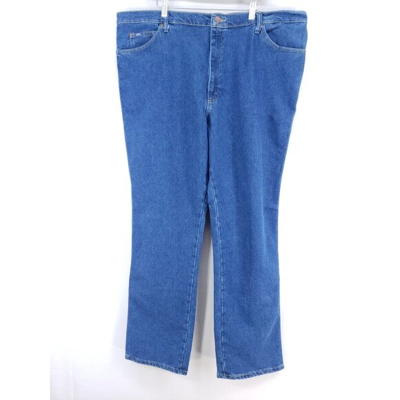 Lee Regular Fit Straight Leg Jeans Men's Size 46x34 Pepper Wash - Picture 2 of 9